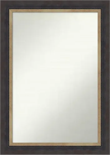 Miniatura 21 de Amanti Art Espejo personalizado, espejo de baño negro Astor, espejo de pared o espejo de tocador de baño sobre el fregadero (25 x 25 pulgadas)