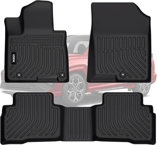 Miniatura 28 de Tapetes VIWIK para Ford Maverick Fuel 2025-2022, forros de piso 3D antideslizantes, tapetes impermeables de TPE para automóvil, protección de ajuste