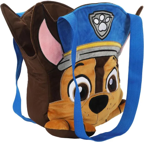 Miniatura 2 de Bioworld Paw Patrol Chase - Bolsa de felpa acolchada, Multi colorido