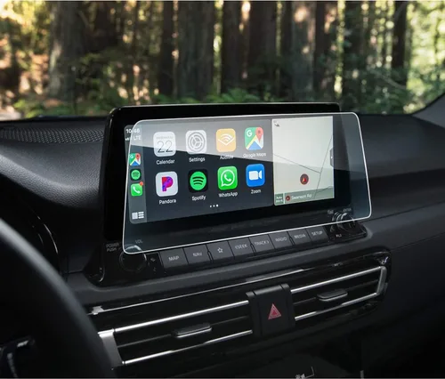 LFOTPP Protector de pantalla de navegación de automóvil para Seltos 2020 2021 de 10.25 pulgadas, vidrio templado dureza 9H, centro de pantalla