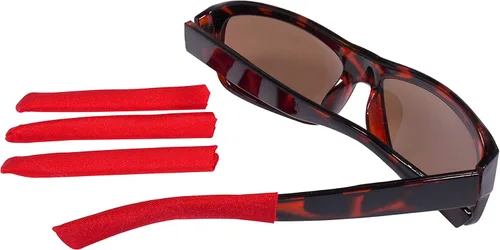 Miniatura 3 de Las fundas suaves con punta de patilla añaden color y diseños a los brazos de las gafas de sol - Paquete de dos