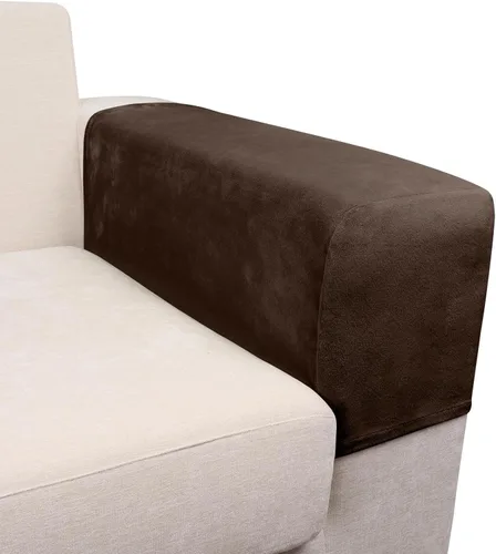 Miniatura 32 de Funda para Sofá de Terciopelo Elástico Funda de Cojín de Sofá 1 Pieza - Funda Deslizable Elástica Lavable para Asiento o Respaldo, Fundas de Asiento