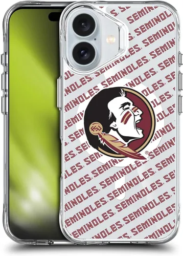 Miniatura 140 de Head Case Designs Funda de gel suave FSU Seminoles de la Universidad Estatal de Florida con licencia oficial compatible con Apple iPhone 13 Pro Max