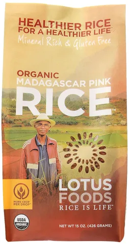 Miniatura 9 de LOTUS FOODS Arroz orgánico de jazmín blanco, 30 onzas