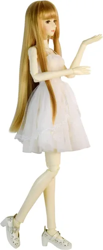 Miniatura 3 de Personalizado 1/3 BJD Muñeca Ballet Bailarín 23.6 in 24 Pulgadas Bola articulada SD Muñecas Articuladas Mueve PVC DIY Muñeca Piel Blanca Maquillaje