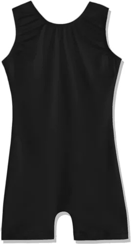 EQSJIU Leotardos de gimnasia con pantalones cortos para niñas, unicornio, arco iris, globo, flor, colores degradados, mallas con pantalón ciclista