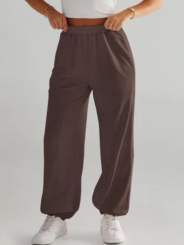 Miniatura 3 de ANRABESS Pantalones deportivos de cintura alta para mujer