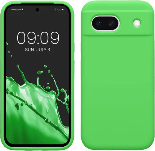 Miniatura 196 de kwmobile Funda Compatible con Google Pixel 6 Pro - Funda de Teléfono de Silicona TPU con Acabado Suave - Azul Caribe
