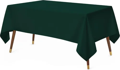 Miniatura 20 de Utopia Kitchen Mantel rectangular, 1 paquete, mantel lavable a máquina, mantel de poliéster para comedor, fiestas de bufé, pícnics, eventos, bodas
