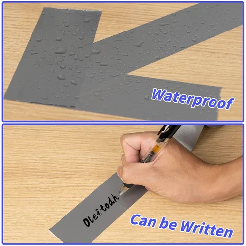 Miniatura 4 de Paquete de 22 cintas adhesivas plateadas a granel, 2 pulgadas x 660 yardas, impermeable de servicio pesado, fuerte sin residuos, cinta adhesiva