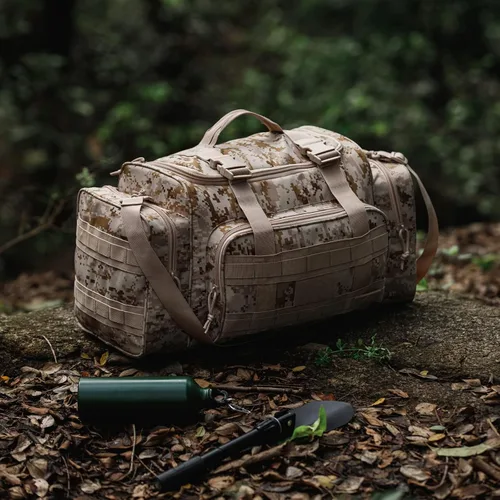 Miniatura 6 de AB Tactical Series Duffle Bag Gym Travel Senderismo y Trekking Bolsa de deportes Bolsa de caza y pesca, Desert Digi Camuflaje 2, Bolsa de lona