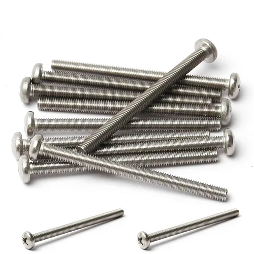 Miniatura 42 de MroMax 5 tornillos de máquina Phillips de cabeza plana M8 x 0.984 in, acero inoxidable 304 18-8, rosca completa, tornillos de cabeza cruzada gris