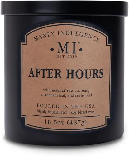 Miniatura 12 de Manly Indulgence Last Call - Velas perfumadas para hombres, 2 mechas, 16.5 onzas, cera de mezcla de soja premium, 60 horas de combustión, velas