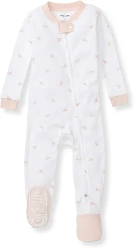Miniatura 117 de Burt's Bees Baby Pijama para bebé niña, 100% algodón orgánico, pijama de una pieza, overol diagonal con cremallera, ajuste cómodo