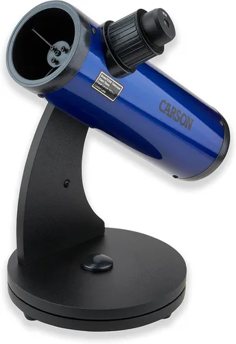 Miniatura 4 de Carson SkySeeker 15x-37.5x Newtoniano Reflector Telescopio Principiante con Adaptador Universal para Digiscoping Óptica Smartphone (JC-200UN)
