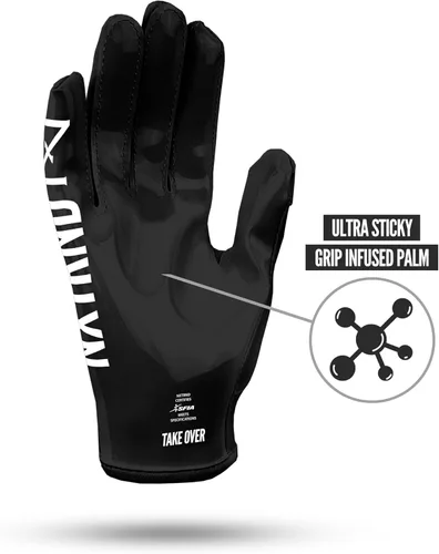 Miniatura 2 de Nxtrnd G1 - Guantes de fútbol juvenil, guantes receptores adhesivos para niños