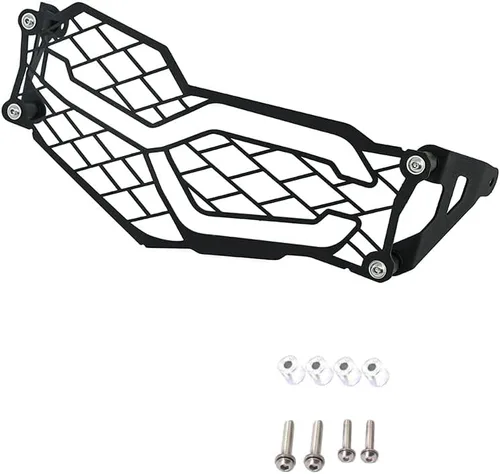 Riloer Funda protectora para faros delanteros de motocicleta, cubierta protectora transparente y verde, compatible con BMW F750GS F850GS 2018 2019,