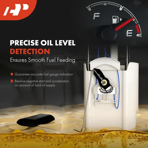 Miniatura 3 de A-Premium Conjunto de módulo de bomba de combustible eléctrica con unidad de envío compatible con Jeep Patriot, Compass y Dodge Caliber, 2007-2016