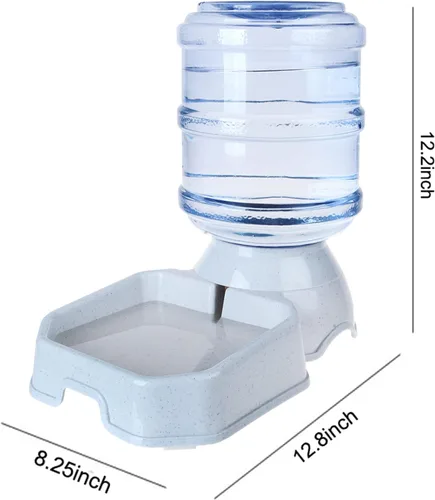 Miniatura 3 de Estación dispensadora de agua para mascotas – 1 galón de agua de reposición para mascotas para perros, gatos, animales, fuente de agua por gravedad