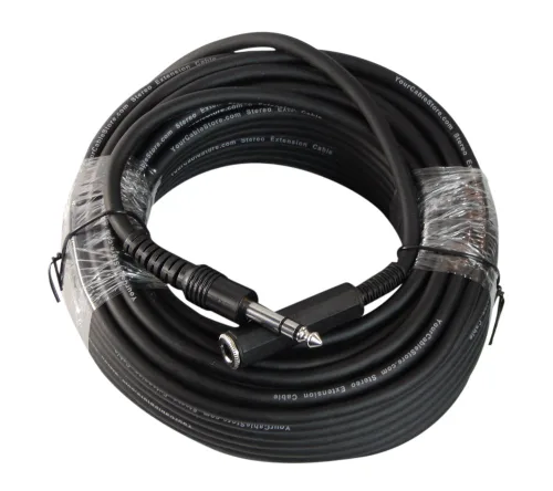 Miniatura 4 de Your Cable Store Cable de extensión de auriculares estéreo de 6 pies 1/4" (6,3 mm)
