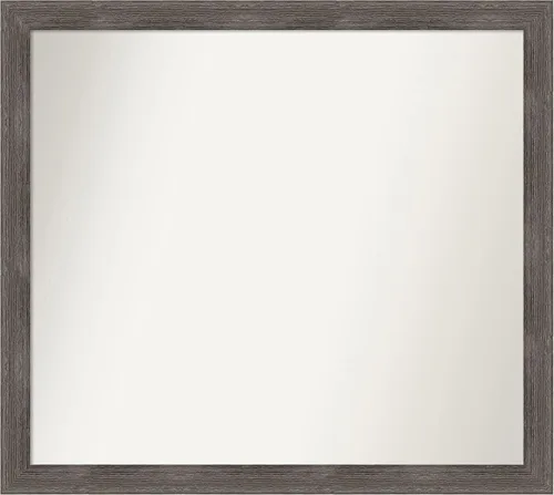 Miniatura 122 de Amanti Art Espejo personalizado, espejo de baño gris plomo a rayas, espejo de pared o espejo de tocador de baño sobre el fregadero
