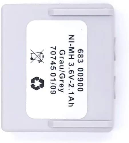 Miniatura 3 de (2 piezas) 683 00900 Ni-MH 3.6V-2.1Ah Grau/Gris Batería Recargable para HETRONIC Control Remoto