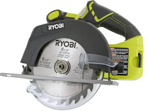 Ryobi ZRP507 ONE Plus 18V - Sierra circular inalámbrica (herramienta solamente)