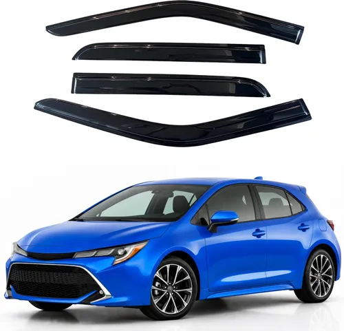 Miniatura 162 de Visor para ventana IG para Hyundai Venue 2020-2023, protector contra la lluvia, adhesivo extra duradero, deflector de viento para lado