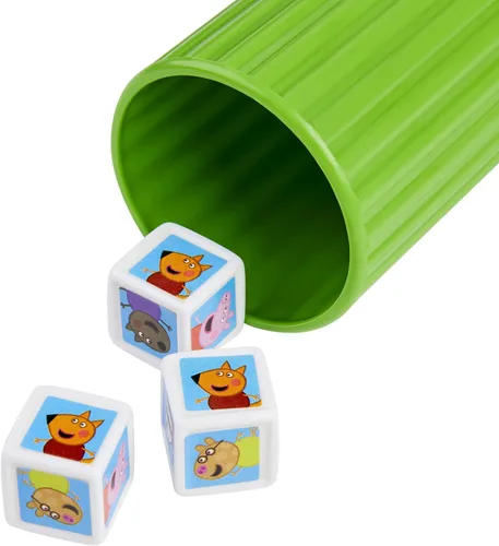 Miniatura 4 de Hasbro Gaming Yahtzee Jr.: Peppa Pig Edition Juego de mesa para niños de 4 años en adelante, juego de contar y emparejar para preescolares