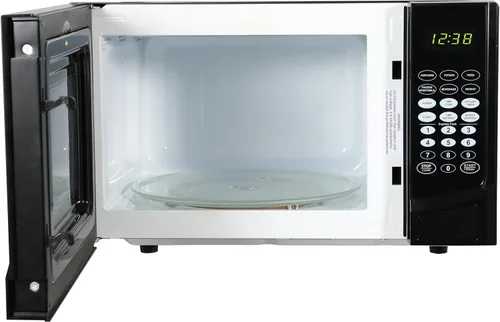 Miniatura 3 de Emerson MW9255B Horno microondas para encimera, 6 ajustes preprogramados, plato giratorio de vidrio extraíble y bloqueo de seguridad para niños, 0.9
