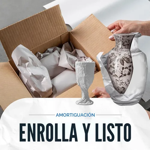 Miniatura 2 de Bryco Goods Hojas de papel de embalaje de papel de periódico para mudanzas, 10 libras, 320 hojas de papel de periódico, envoltura y protección