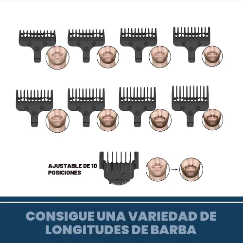 Miniatura 10 de Wahl, afeitadora de acero inoxidable, ión litio, #9818.