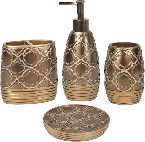 Miniatura 101 de Zahari Home Capri - Juego de toallas de baño de 3 piezas, toalla de baño, toalla de mano y toalla facial, decoración moderna, hermoso diseño único