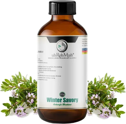 Miniatura 11 de Aceite esencial orgánico de invierno, extractos de Satureja Montana para aromaterapia y cuidado de la piel, aceite esencial 100% puro y natural