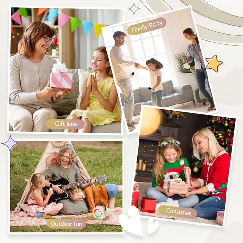 Miniatura 8 de Máquina de karaoke para niños, regalos de karaoke para niñas de 4, 5, 6, 7, 8, 9, 10, 12 años o más, fiesta de cumpleaños, 4 a 12 años, juguetes