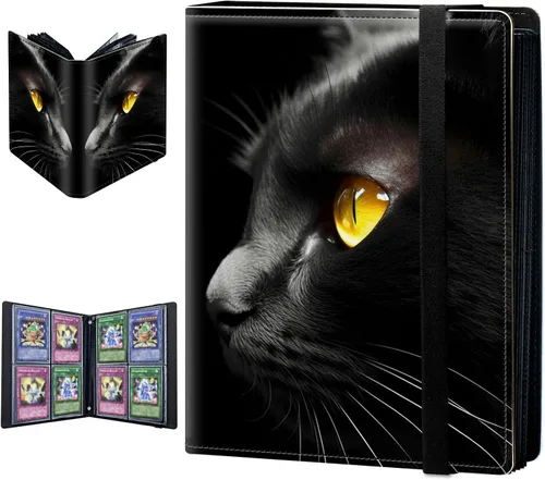 Miniatura 27 de Carpeta para tarjetas intercambiables, 4 bolsillos para tarjetas intercambiables, 160 bolsillos de doble cara, funda para tarjetas de tamaño Mujeres