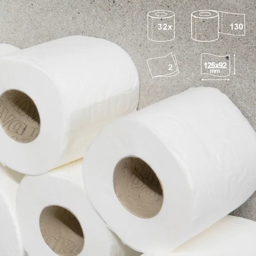 Miniatura 4 de Renova Papel higiénico Super White - 32 Rollos