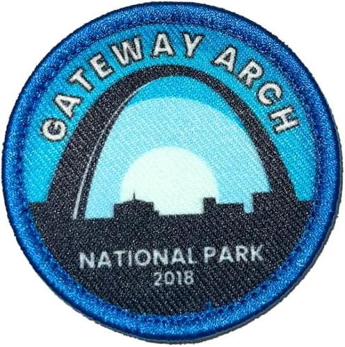 Miniatura 7 de Parche de Parque Nacional Dry Tortugas – Accesorios de viaje, mochila, sombrero, visera solar, parches morales de gancho y bucle