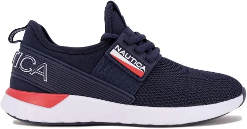 Miniatura 2 de Nautica Zapatos deportivos con cordones para niños, cómodos zapatos para correr para niños y niñas, niños pequeños y grandes