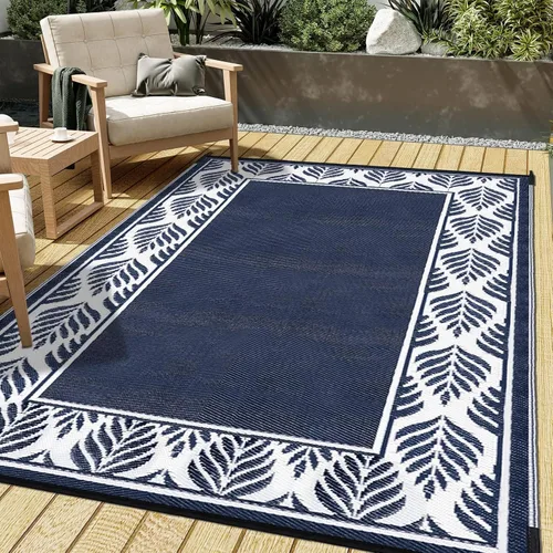 Miniatura 55 de HUGEAR Alfombra para RV Exterior Tapete Impermeable Alfombras para Exteriores 9'x12' para Patios Liquidación Alfombra Exterior Alfombras de Camping