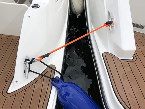 Miniatura 5 de Anchor Shock - Amortiguador de muelle - Líneas de muelle elásticas para barcos - Cuerda de muelle de barco y líneas de amarre con amortiguador