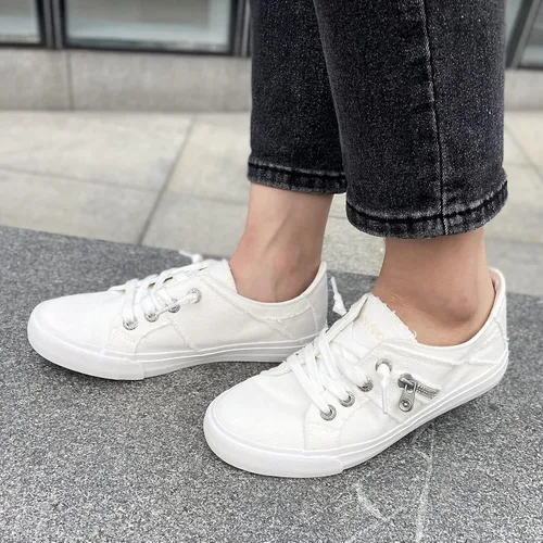 Miniatura 5 de JENN ARDOR Zapatillas sin cordones para mujer, zapatos antideslizantes, zapatos retro, zapatos casuales, zapatos planos para caminar