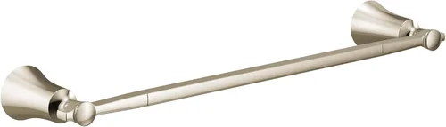 Miniatura 8 de Moen YB0324BG Flara - Toallero individual de 24 pulgadas, oro cepillado