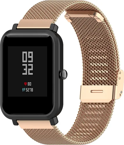Miniatura 3 de Pulseras de malla de metal de acero inoxidable compatibles con HYSTORM G98 correa de reloj para mujeres y hombres, correa ajustable de bucle, bandas