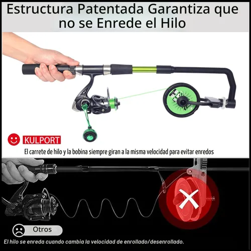 Miniatura 2 de Fishing Line Spooler, Adjustable line Winder,No Line Twist, Portable for Casting & Spinning and Trolling Reel