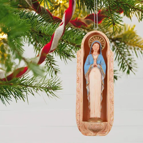 Miniatura 6 de Hallmark Keepsake Adorno de Navidad 2020, Santísima Madre Virgen María (1799QGO2031)