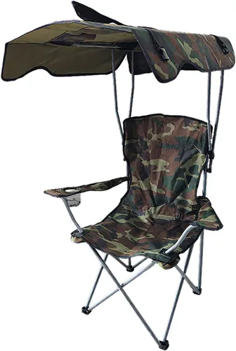 Miniatura 12 de Beach Chair Canopy Portable Sun Shade Chair Fishing Beach Chair with Awning Black 50 * 50 * 90/120CM