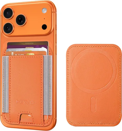 Miniatura 21 de para cartera MagSafe, cartera magnética más fuerte para iPhone 17/16/15/14/13/12 Series, soporte para 7 tarjetas, carteras magnéticas para teléfono