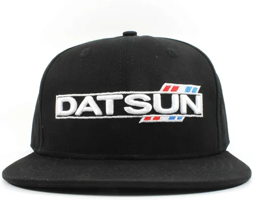 Miniatura 4 de Rotary13B1 Gorra de béisbol Datsun NegroSombrero - Estilo C ala plana, Negro