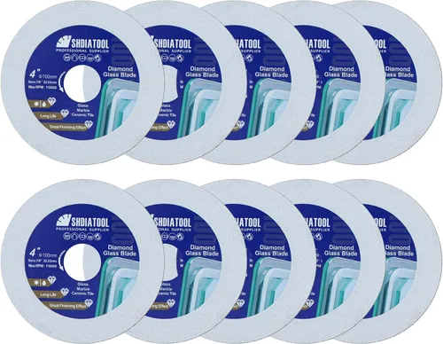 Miniatura 15 de SHDIATOOL Disco de corte de diamante de vidrio de 2 pulgadas, rueda de corte ultradelgada para azulejos de cerámica, porcelana y mármol de 50 mm